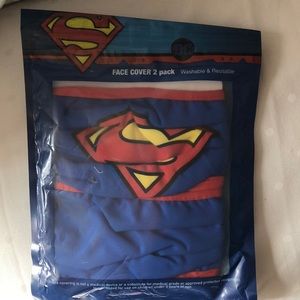NEW Kids DC Superman Face Masks